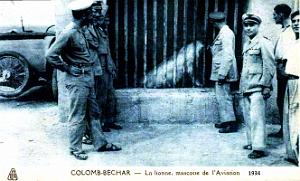 Colomb-Bechar - Lionne Mascotte de l'Aviation - 1934